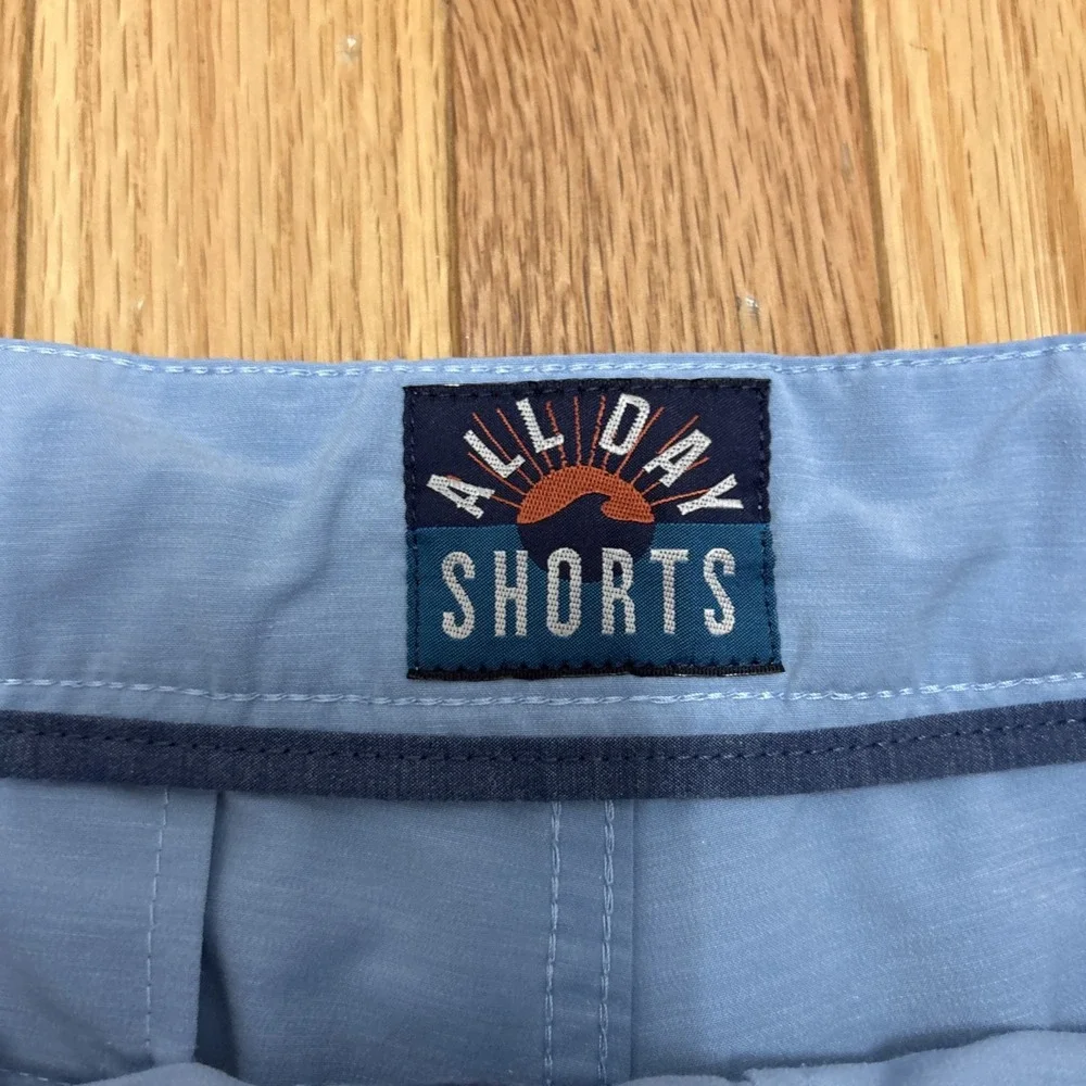 Faherty All Day Shorts Mens 28 Drawstring Performance Stretch Chino 8